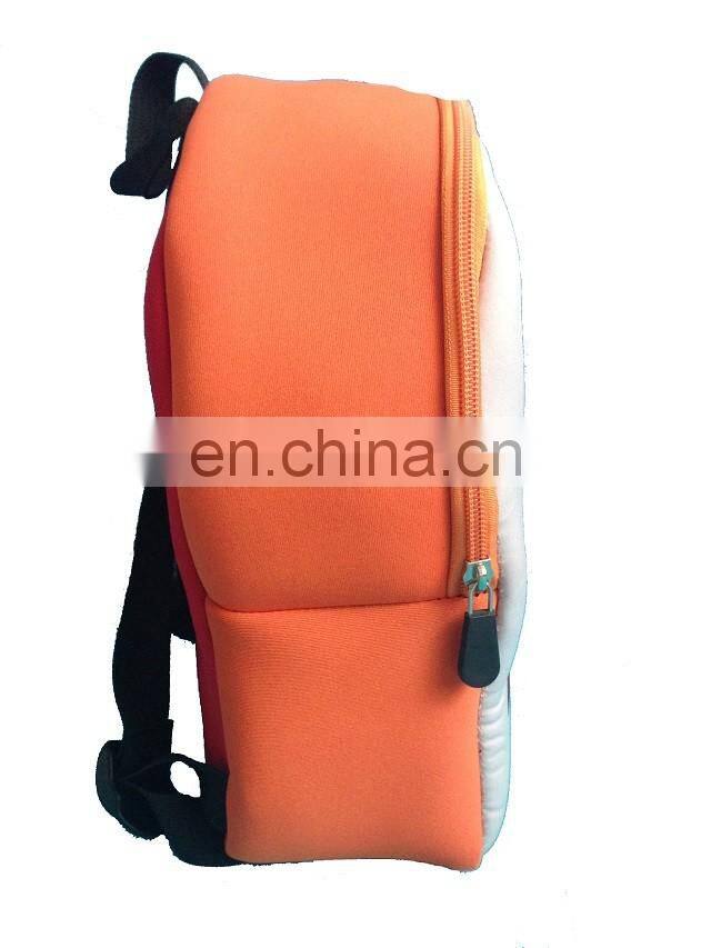 Fashion style neoprene material shool bag for teenagers