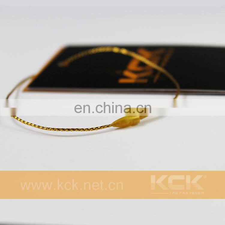 PET GOLD Price Tag String,Bag Hang Tag String 200mm