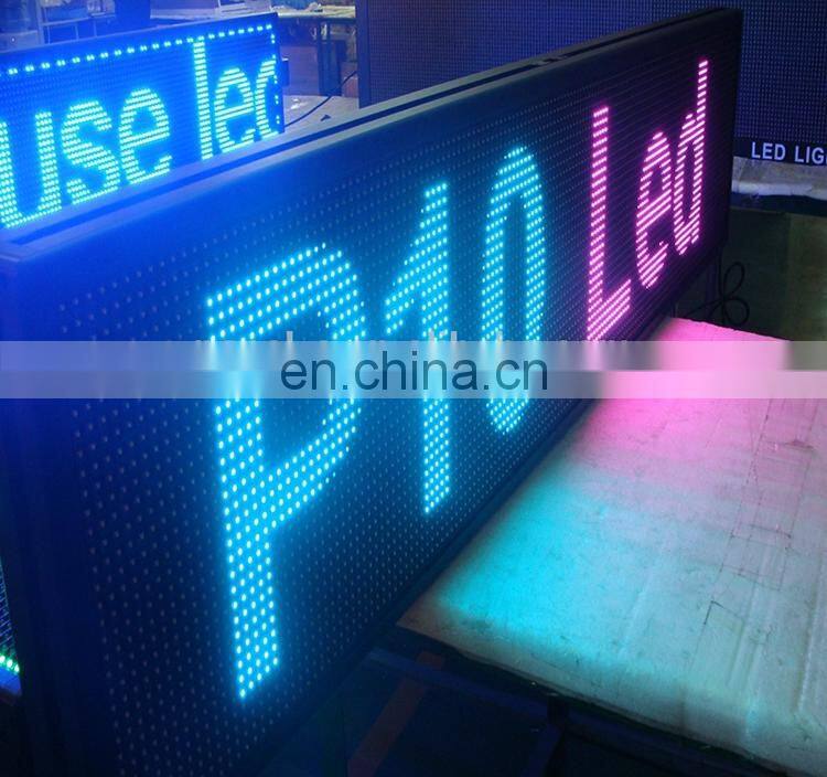 P10-32X160 RGB Alibaba express video P10 full color led programmable led sign board price