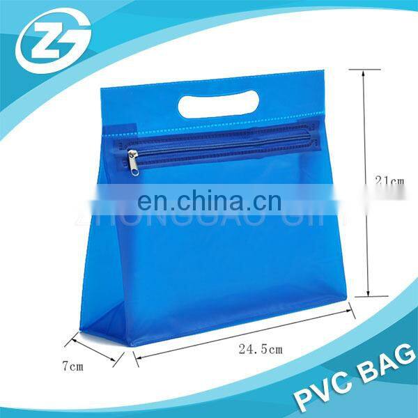 Clear PVC Makeup Bag / Zipper Front