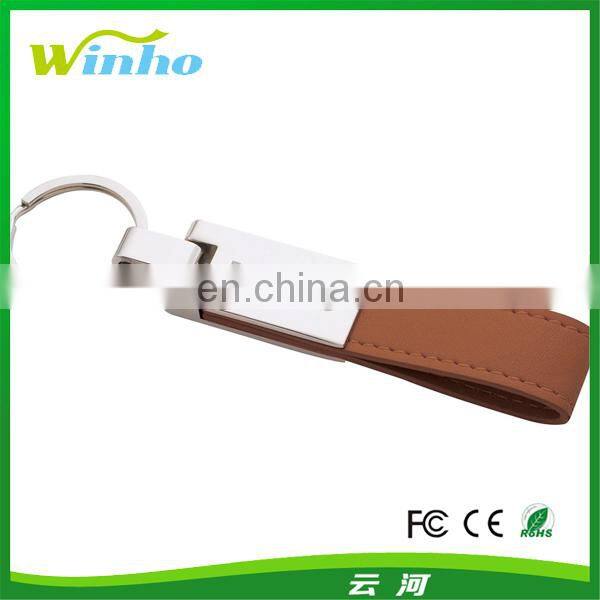 Colorplay Leatherette Key Ring