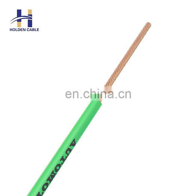 high quality 1.0mm 1.5mm 2.5mm electric automobile cable with best electric cable price
