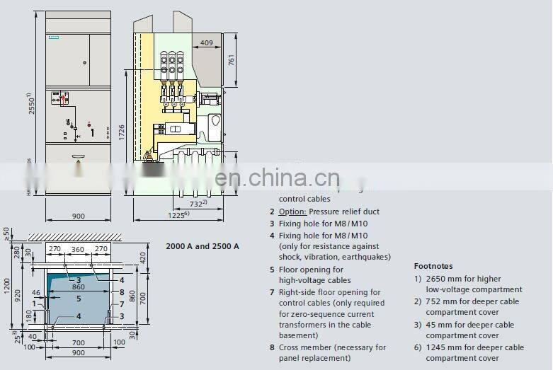 SIEMENS NXPLUS 17.5kV SIEMENS Gas Insulated Switchgear SIEMENS GIS