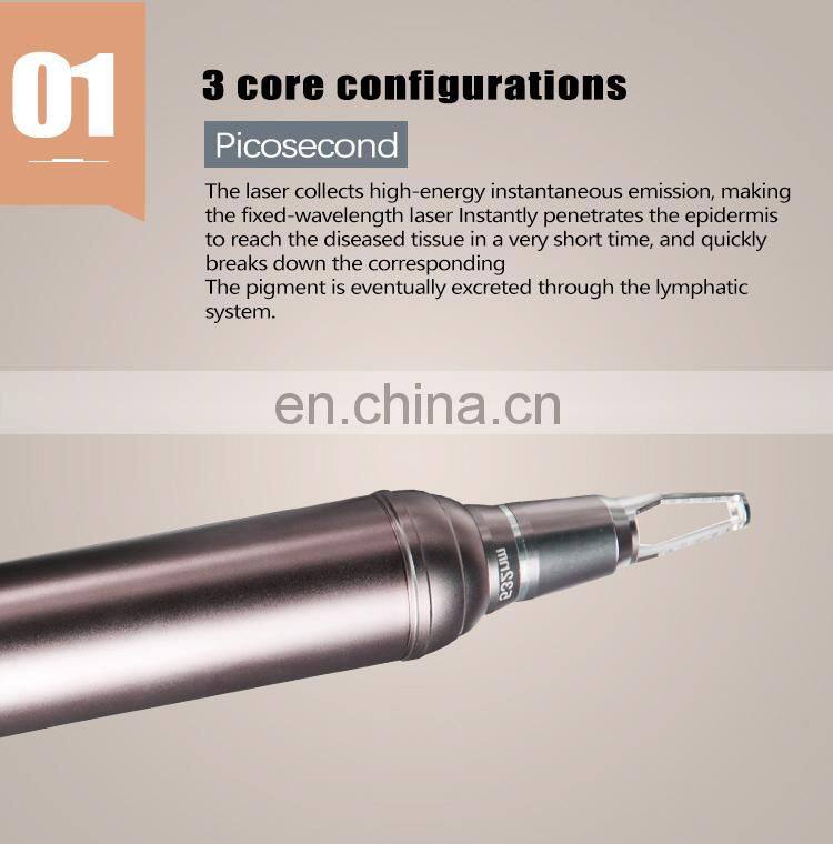 Multifunction 360 Magneto Optical System +755 nm Picosecond Laser + RF Laser Hair Removal 3 in 1