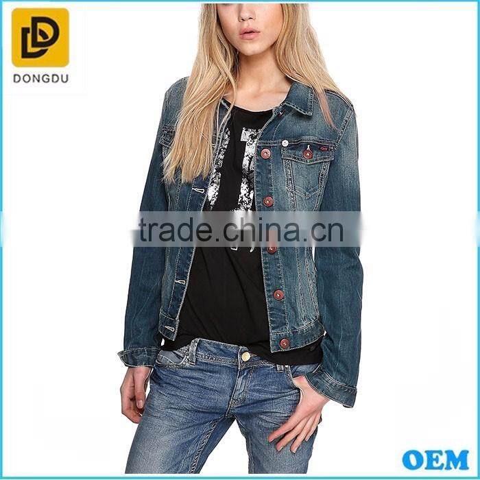 OEM hot sale long sleeve men windproof and windproof rain denim jacket