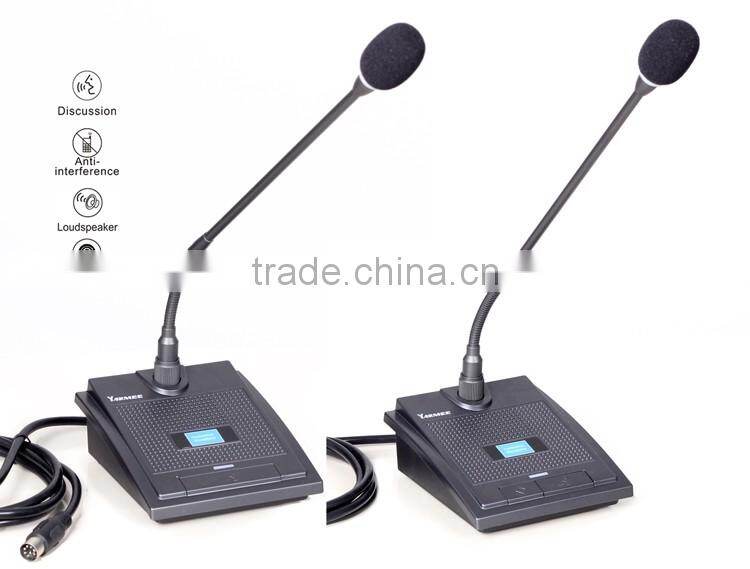 Wired av recording system for conference /video conference room microphone system YC833