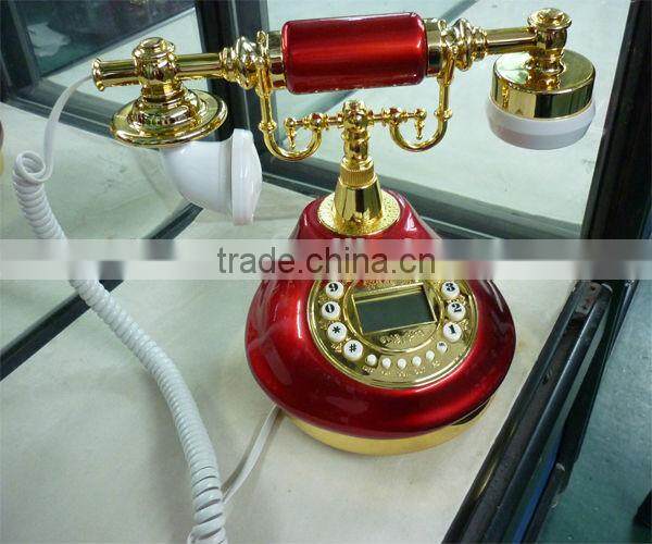 Cheap corded antique decorative corded telephone