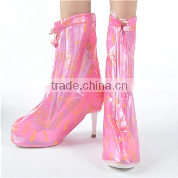 High heel Rain Shoe Cover waterproof shoe cover reusable shoe covers for women