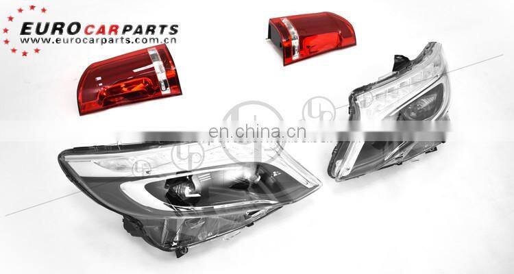 W447 body kits fit for MB V-class V260 metris/ 447 vito to A-style body kits PP material V-class body kits