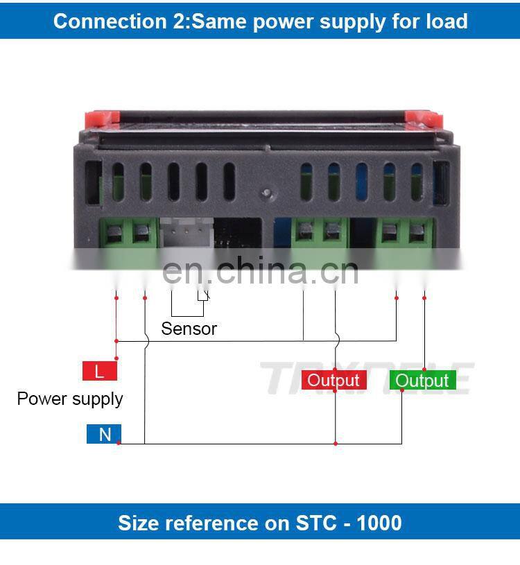 Dual Digital Thermostat Temperature Humidity Control STC-3028 Thermometer Hygrometer Controller AC 110V 220V DC 12V 24V 10A