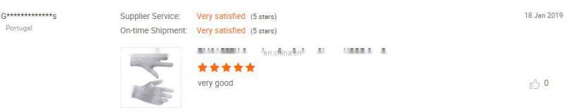 HY 13G Amazon Guantes Anticorte Safety Gloves Cuisine Color Gloves Cat 2 Working Mitten Level 5 Cut Protection Washable Glove