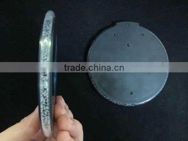 Promotion clear glass coasters