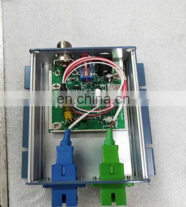low price indoor catv 2 input active agc ftth mini optical node receiver with wdm