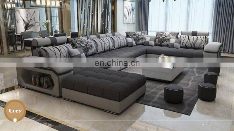 2021 popular various color optional fabric/leather furniture living room sofa