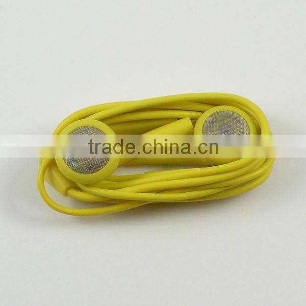 High quality ,low price, 3.5mm colorful earphones for iphone4/apple