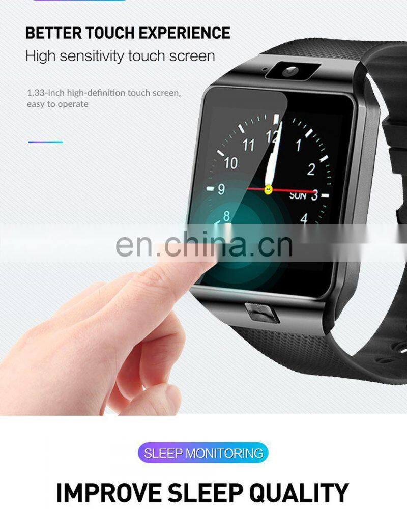 DZ09 Smart Watch With Camera Photpgraph Message Remind Support TF Card SIM Fitness Tracker Sport Smartwatch a1 DZ09