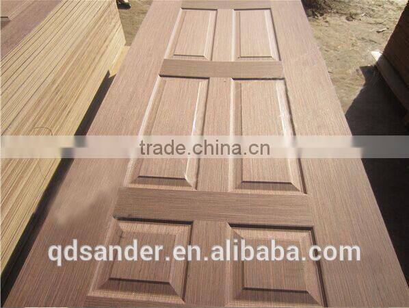PVC doors with pine wood MDF laminated