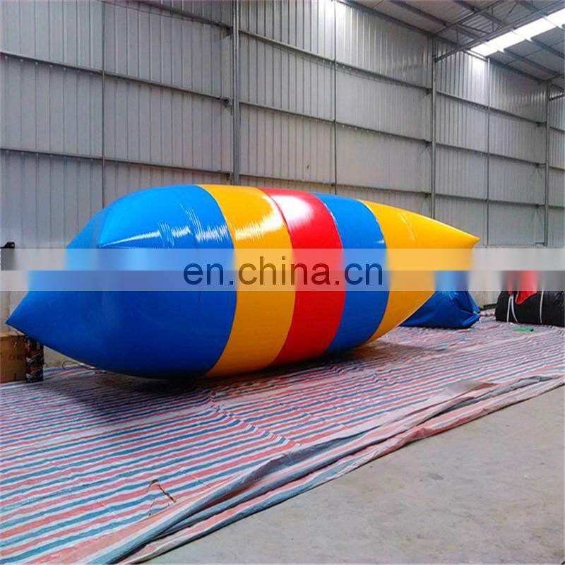 Good price inflatable water trampoline blob , inflatable water catapult blob for sale