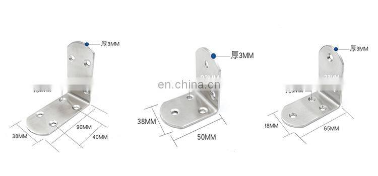 L Bracket Metal Corner Brace Heavy Duty 90 Degree Angle Brackets For Bed Furniture Cabinet