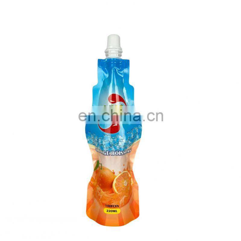 125ML 250ML 500ML suction nozzle doypack detergent drinking bag pouch