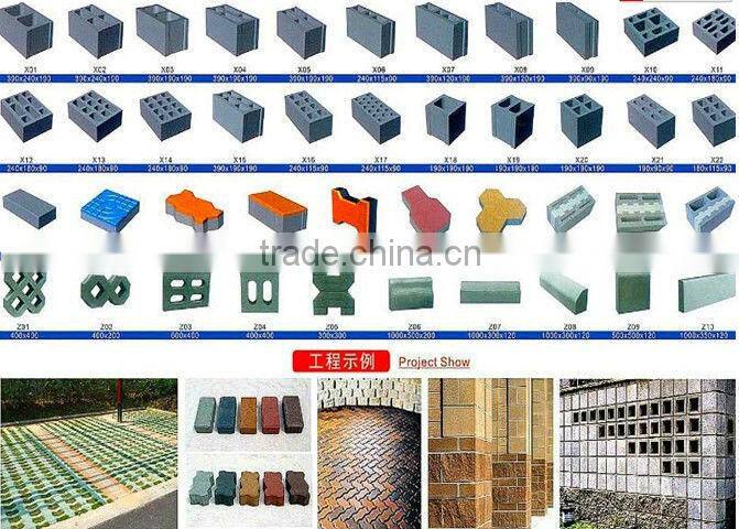 DS8-15 full-automatic concrete block making machine price in india