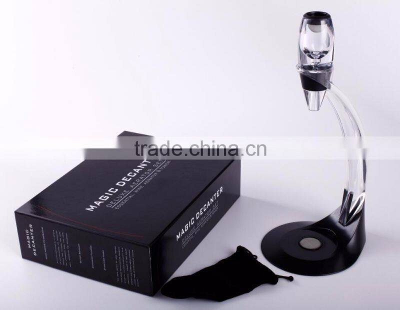 Zazzol 3 Stage Red Wine Aerator, Magic Wine Aerator Decanter to Improve Wines and Add Air with Best Wine Aeration