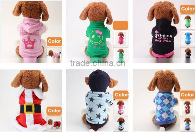 2016 new model yellow red S/M/L/XL/XXL size pet costumes for dog