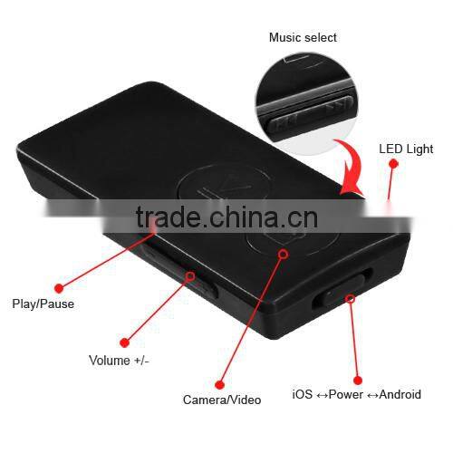 Universal Selfie Bluetooth Remote Shutter Wireless Camera Control Self-timer Shutter for iPhone