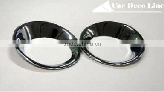 Chrome rear fog lamp cover for Nissan Qashqai 2008
