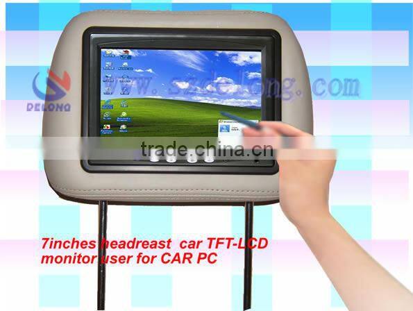 7 inch lcd av monitor with CE and RoHs