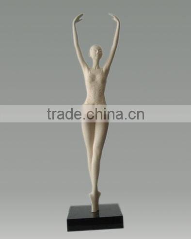 Bronze Ballerina Sculpture03 Modern Bronze Sculpture Urban Statue
