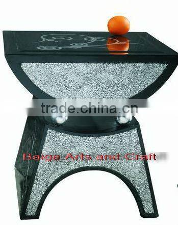 Long Narrow Antique Wood Carved Console Table S-1490 Hot Sale