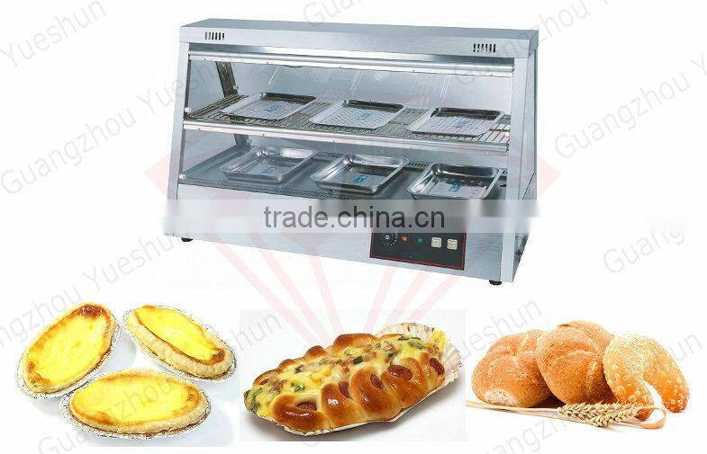Factory wholesale electric commercial display bread showcase