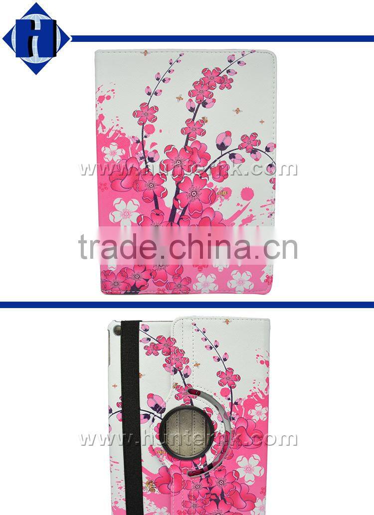 Pink Blossom Rotating Tablet Case For iPad Air 2