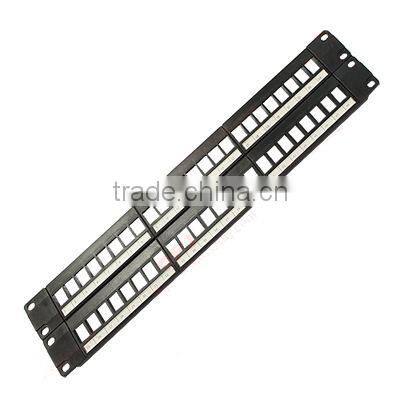 Made in China UTP 48 Port Rackmount patch panel
