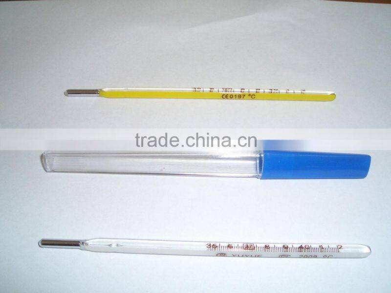 Clinical Thermometers for Oral Use white or yellow back