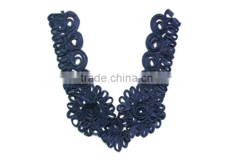 Crochet classic fabric ladies neck collar design