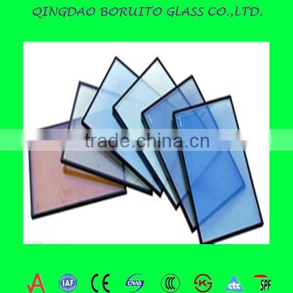High quality soundproof heat insulated hollow glass price for decoration
