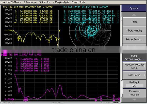 2.4 & 5 GHz 4 dBi Dual Band Indoor Omni-Directional Wireless WiFi Rubber Duck Dipole Antenna