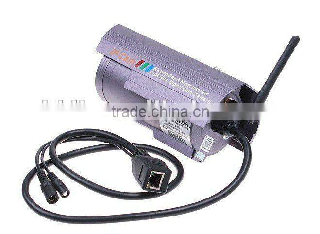 300K Pixels CMOS IR-Cut Sensor Outdoor Wireless Network IP Camera