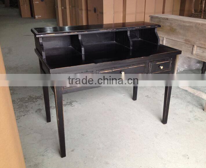 Old simple Nordic style Home Furnitue table console with drawers