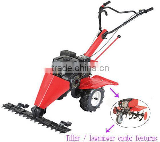 Multifunctional Gasoline lawn mower and tiller machine