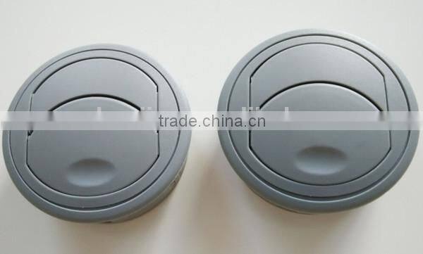 adjustable black round auto air vent