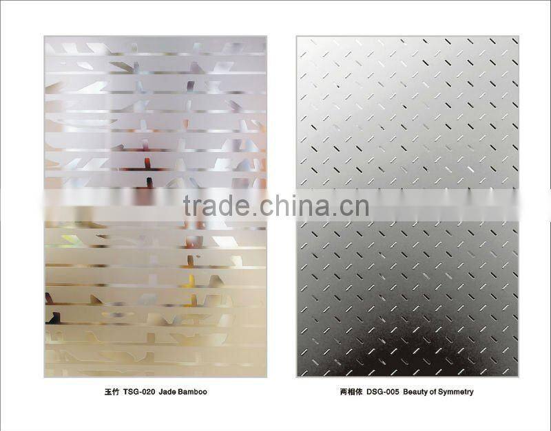 partition /interior door glass/frosed glass