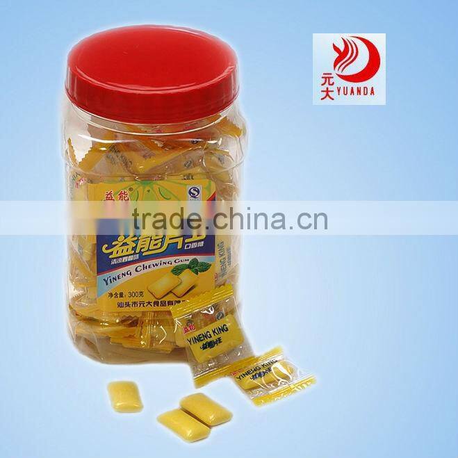 small packing lemon flavor chewing gum