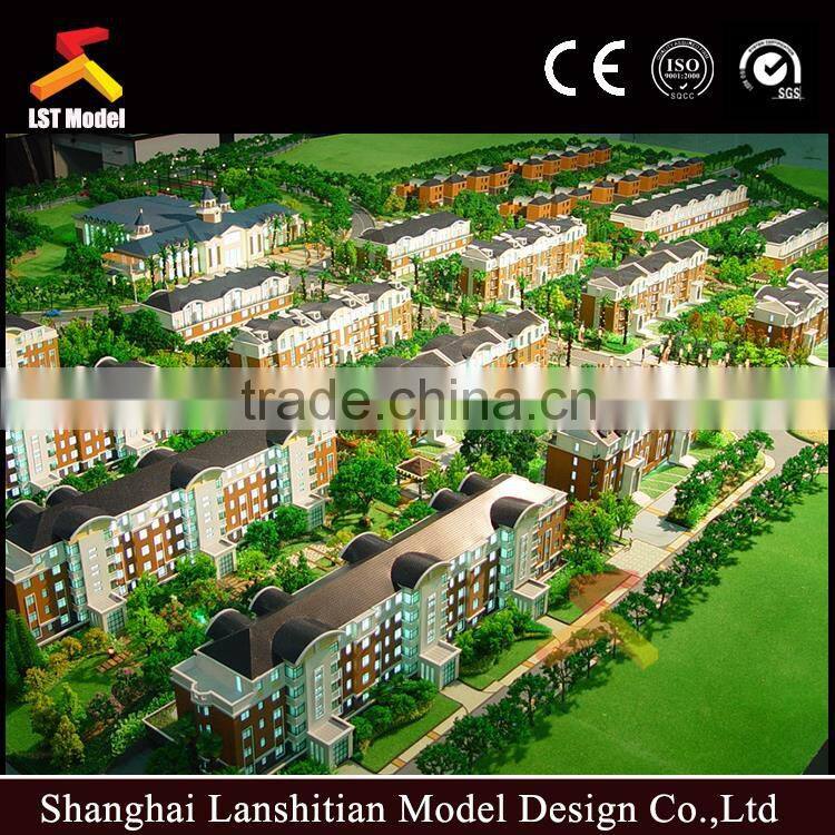 construction buidling layout scale model making