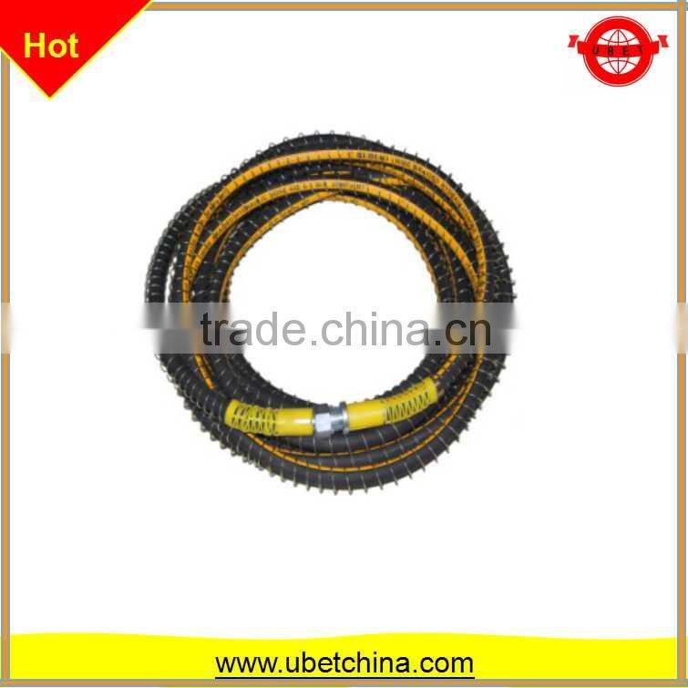 DN 10 High pressure wire braided rubber hose with linon surface for washing / cleaning machine price