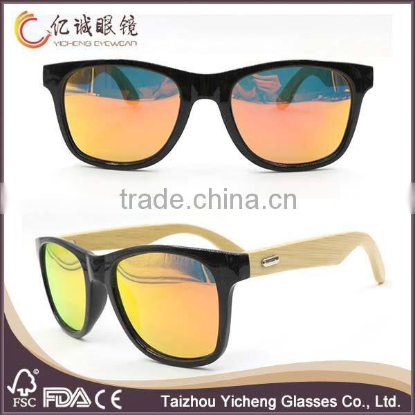 2015 handmade recycled wholesale customizable bamboo sunglasses