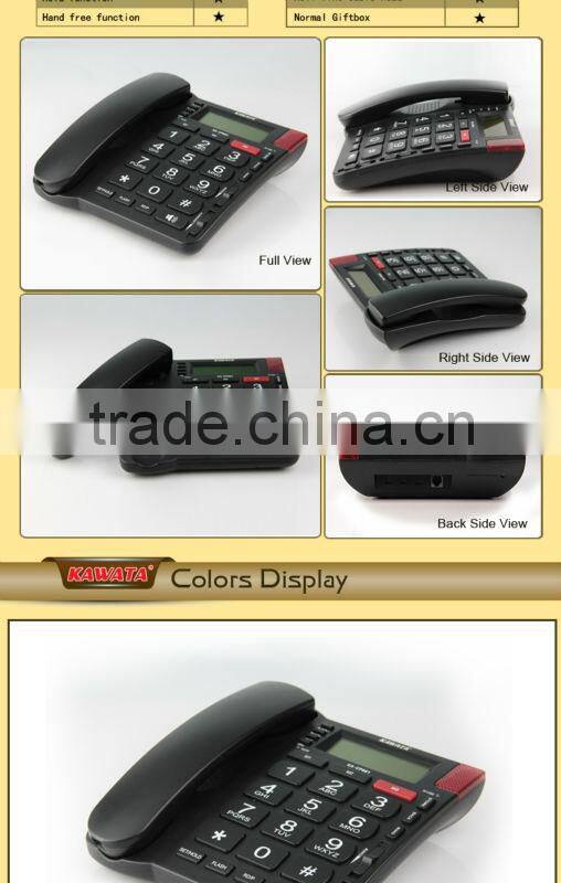 Simple design multifunction desktop senior phone