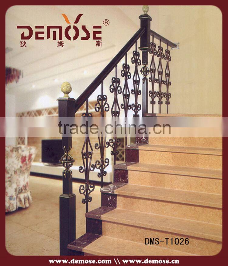 cheapest wrought iron stair railing discount/wrought iron stair railing